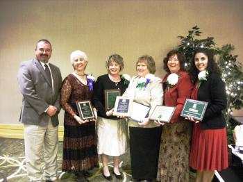 Image of Award winners at the 2008 awards banquet